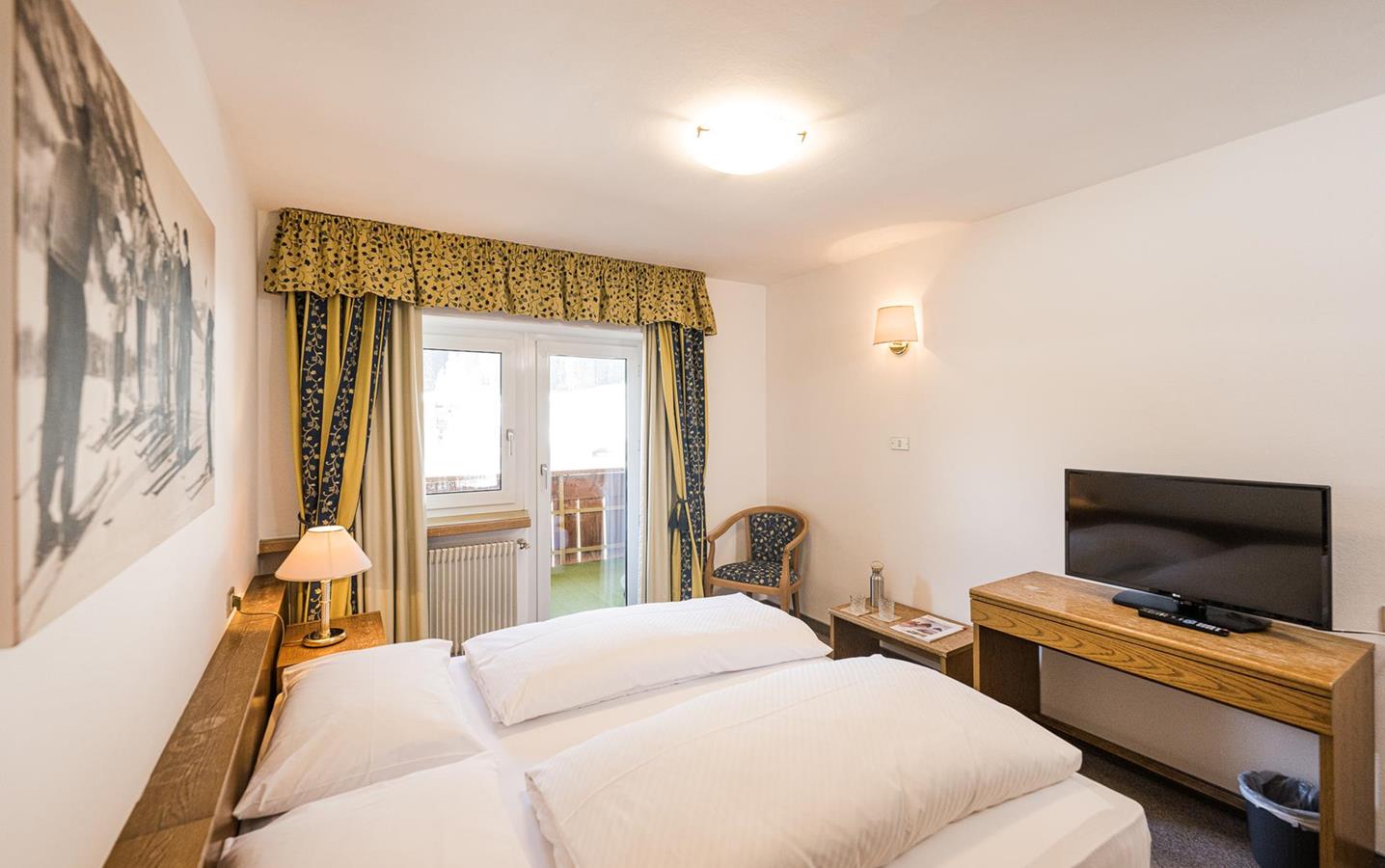 Una camera doppia all’Hotel Waldheim