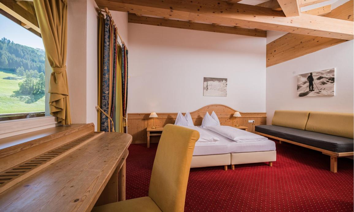 A double room at Hotel Waldheim