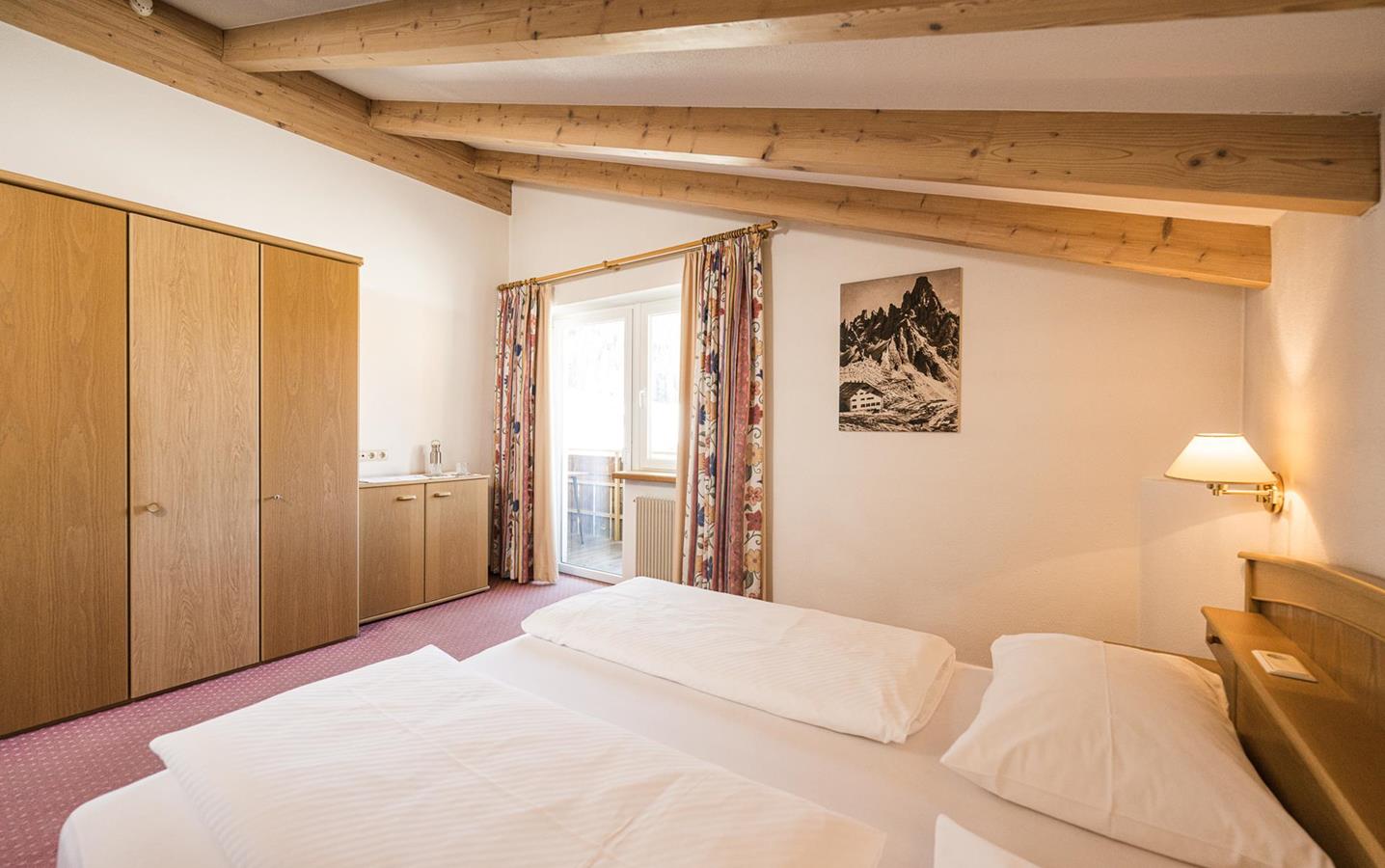 Eine Suite im Hotel Waldheim