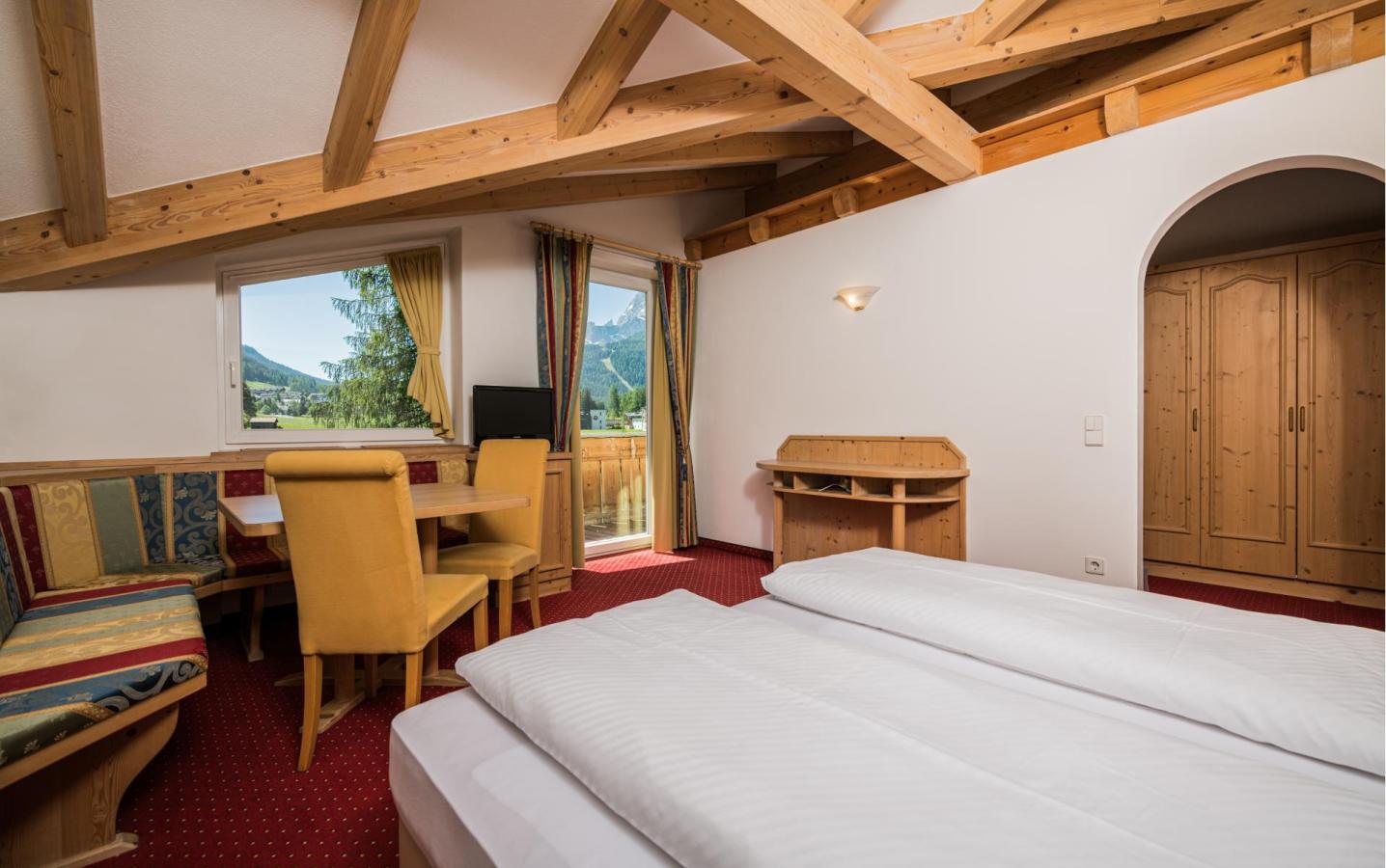 Una camera doppia all’Hotel Waldheim