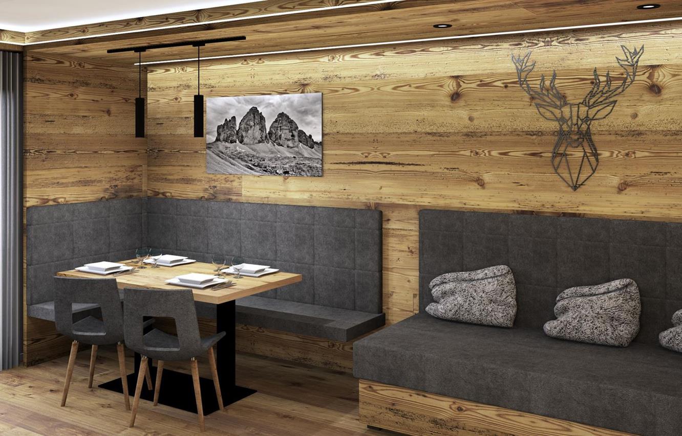 Rendering of the Helm apartment