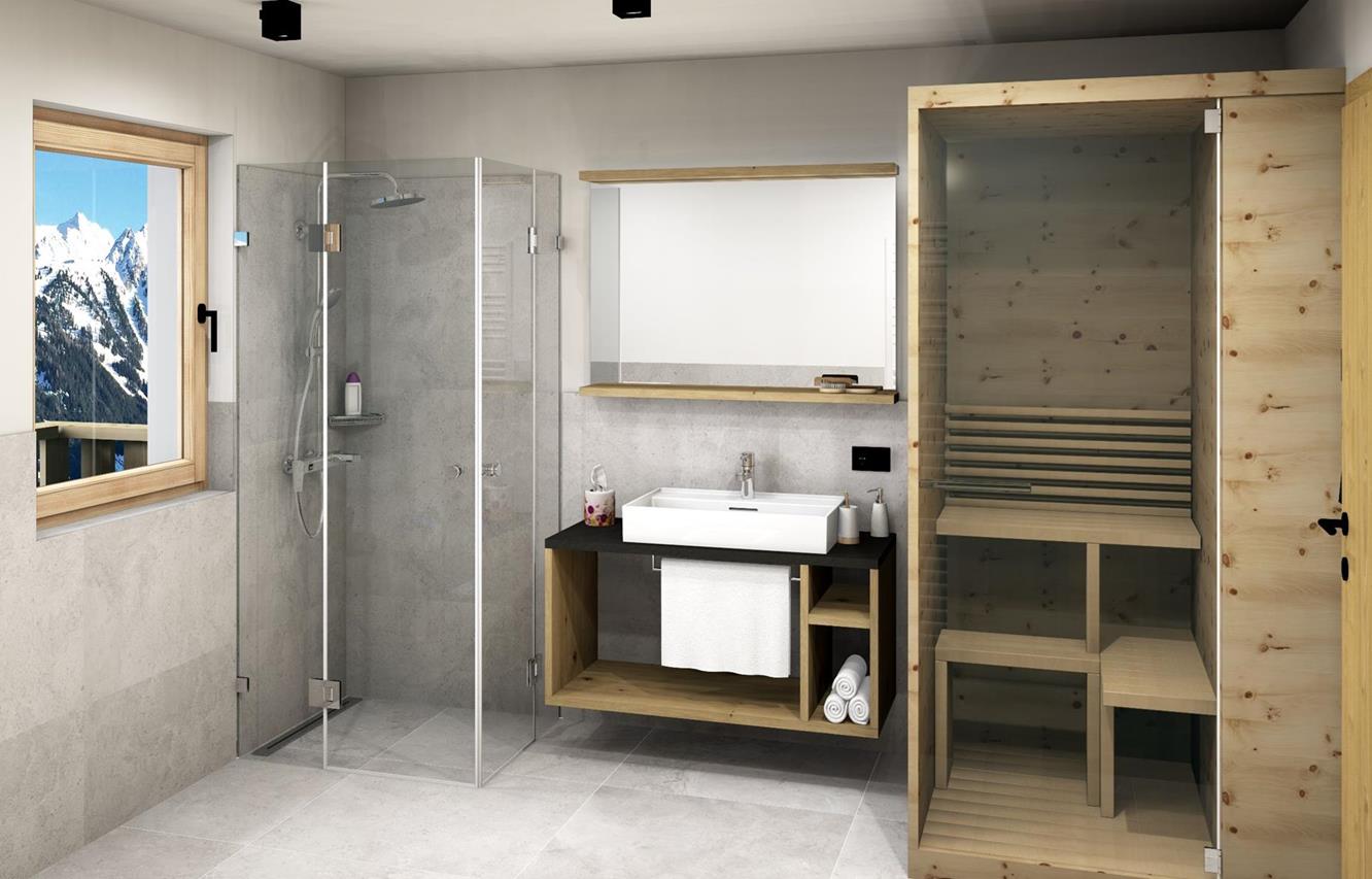 Rendering of the Helm apartment