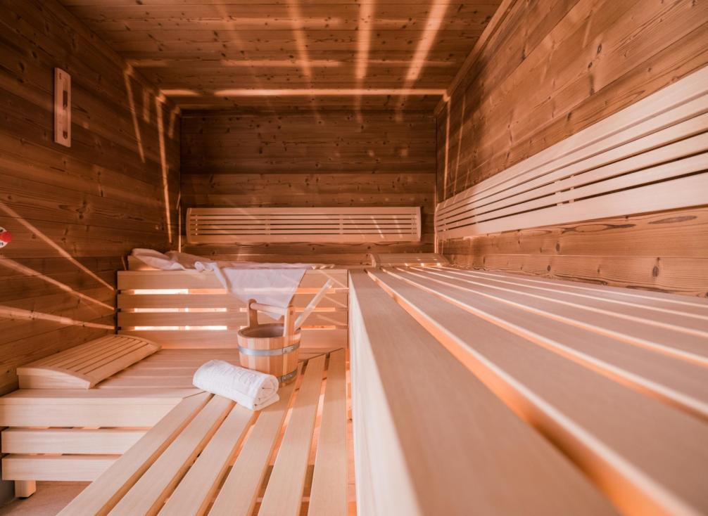 La sauna finlandese dell’Hotel Waldheim