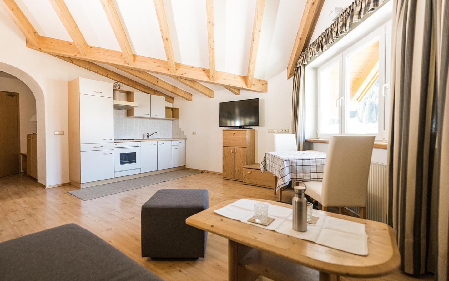 Eine Suite im Hotel Waldheim