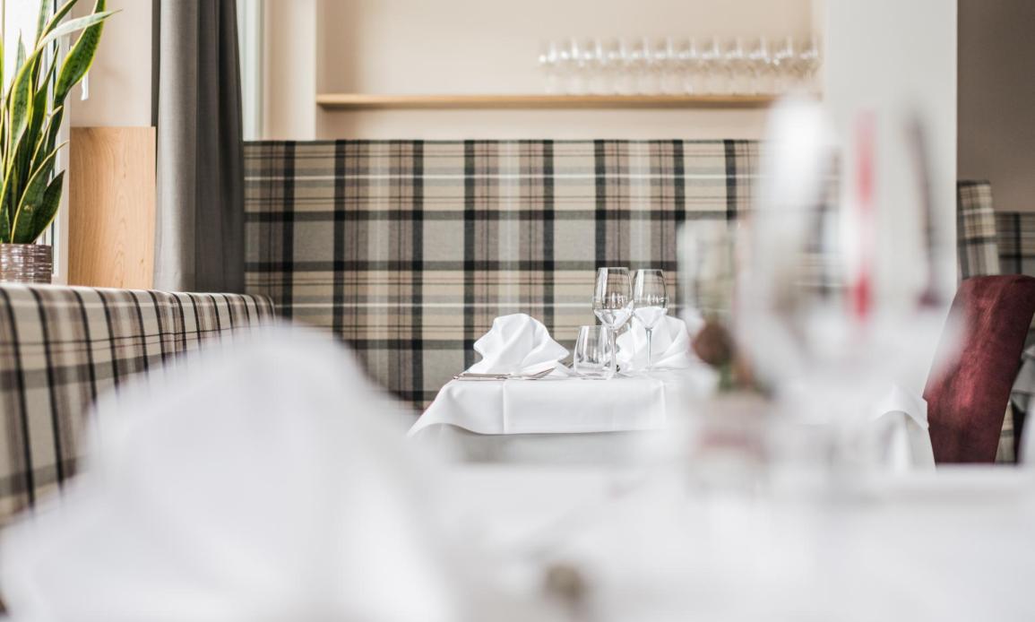 Sala da pranzo dell’Hotel Waldheim