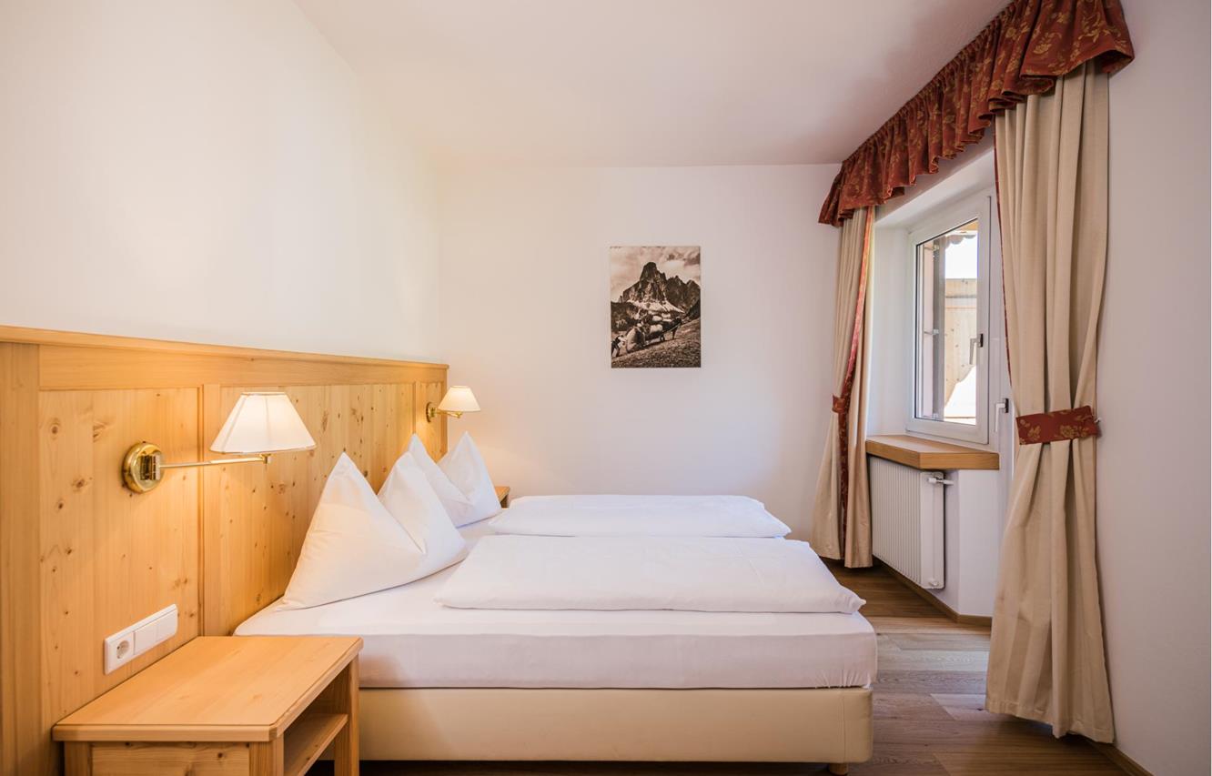 A double room at Hotel Waldheim