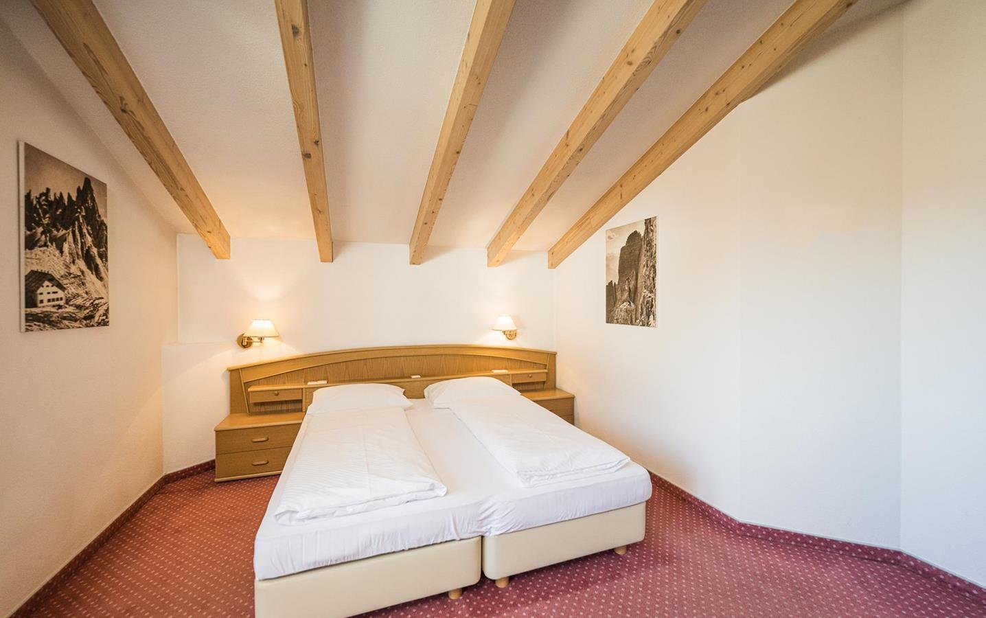 Eine Suite im Hotel Waldheim