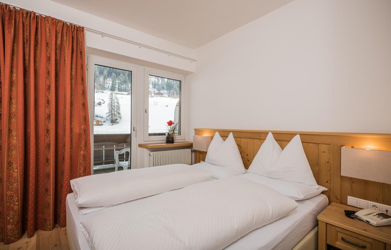 A double room at Hotel Waldheim