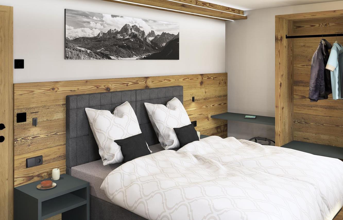 Rendering dell’appartamento Helm