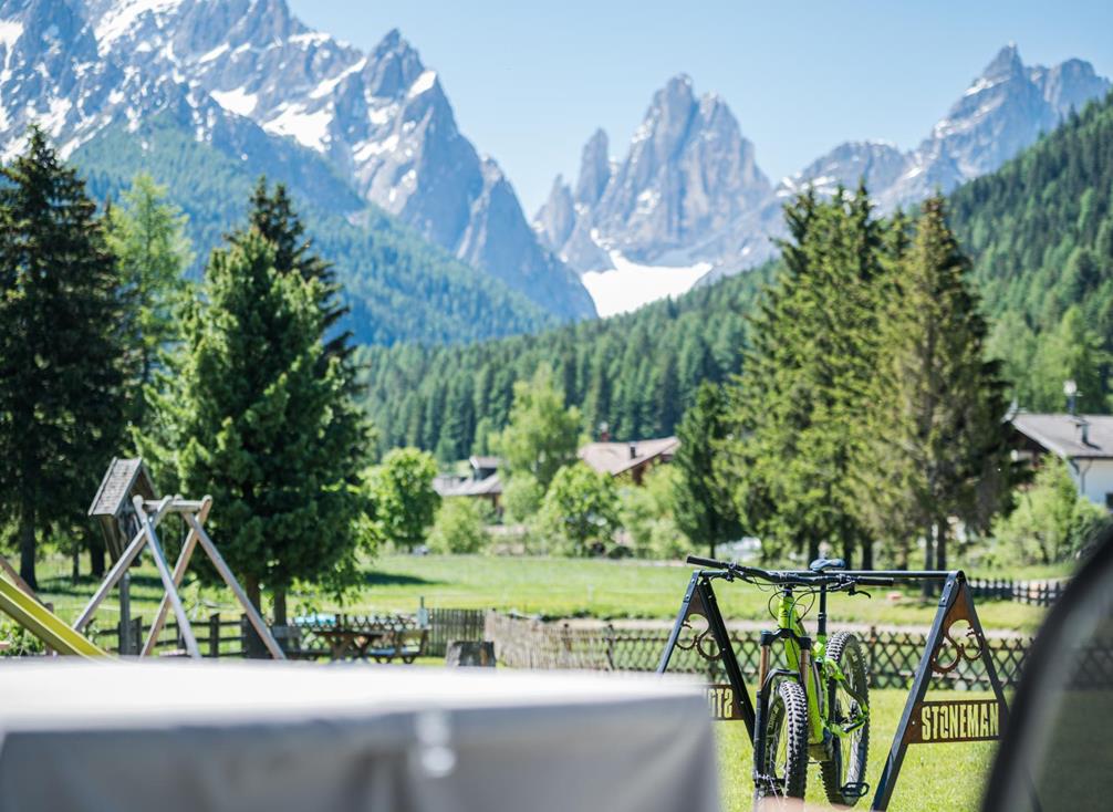 Der Garten im Hotel Waldheim