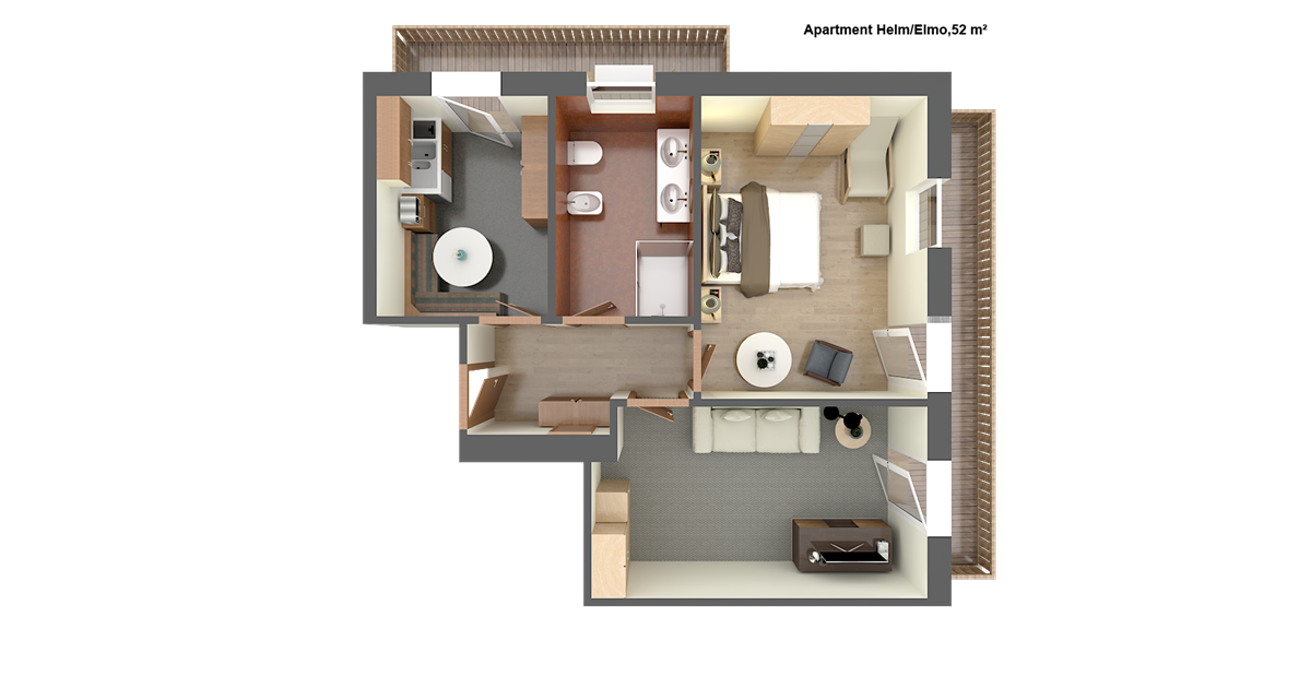 Waldheim Suite Hotel Waldheim Appartamento Elmo