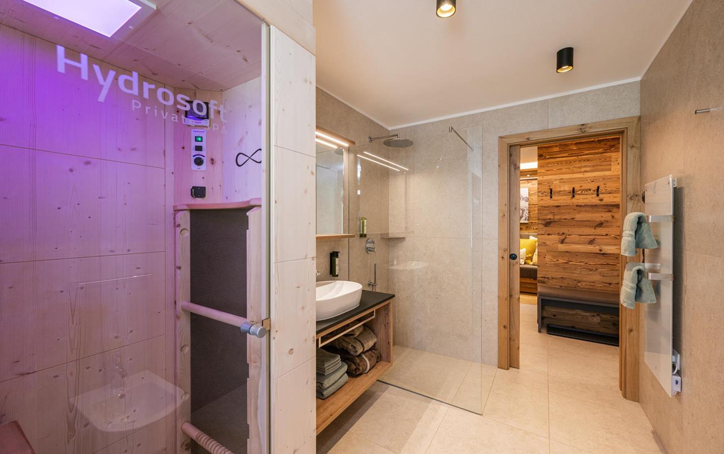 Biosauna nell’Apartment Helm/Elmo