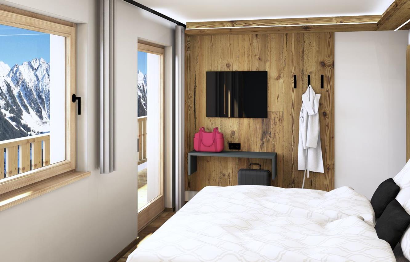 Rendering vom Apartment Helm