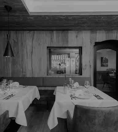 Speisesaal im Hotel Waldheim im Jahr 2013