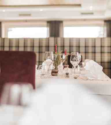 Dining room at Hotel Waldheim