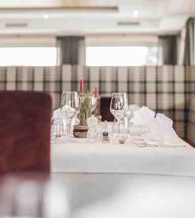 Dining room at Hotel Waldheim