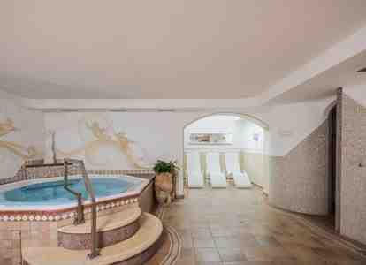 Vasca idromassaggio dell’Hotel Waldheim