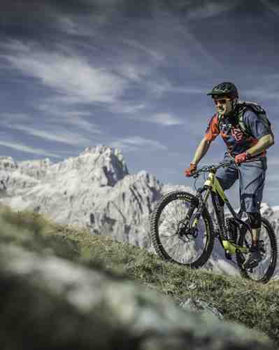 Zwei Mountainbiker