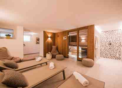 Der Ruheraum im Hotel Waldheim