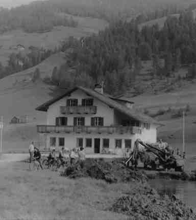 Das Hotel Waldheim im Jahr 1961