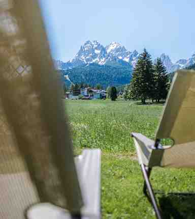 Il giardino dell’Hotel Waldheim